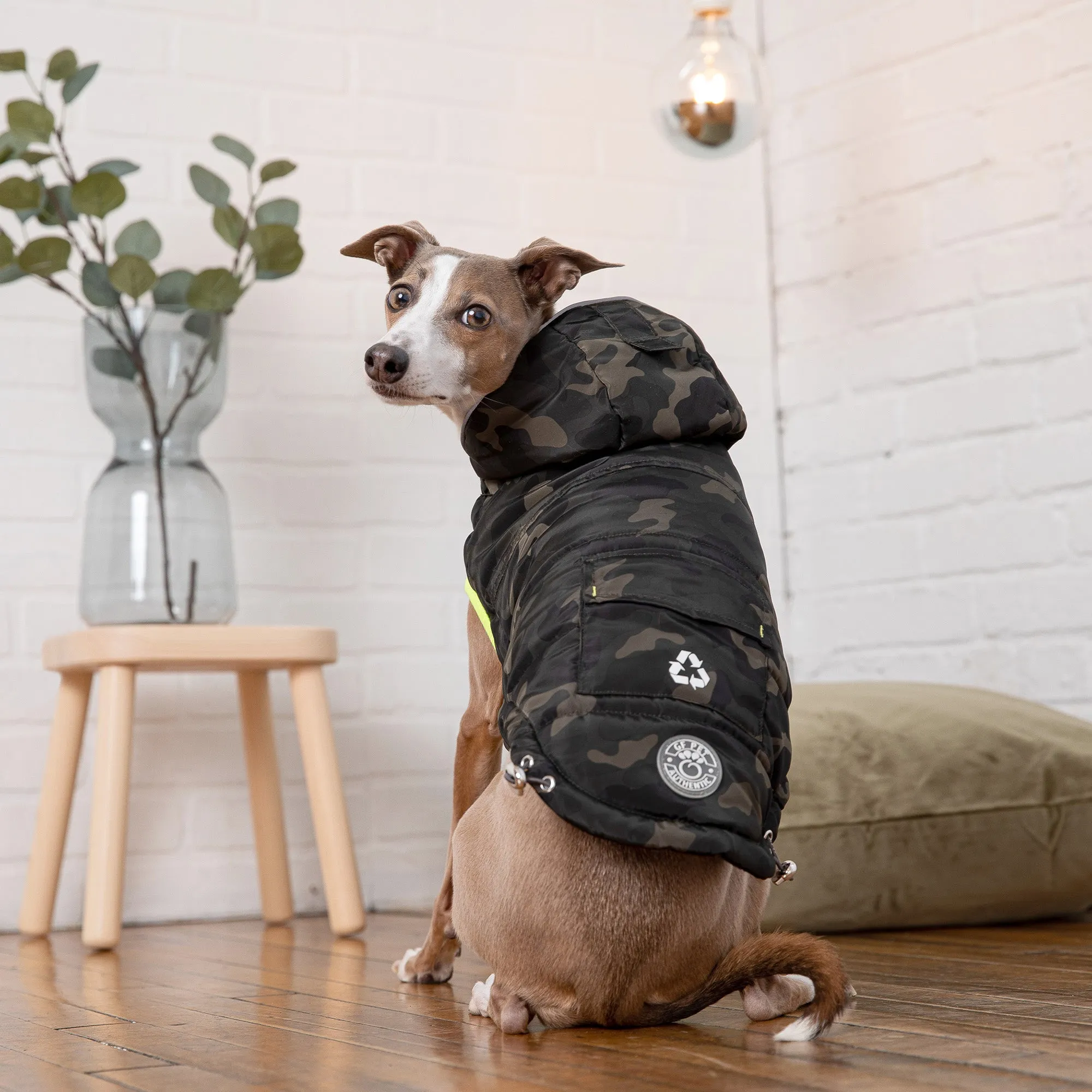 100% Eco Recycled Parka - Camouflage