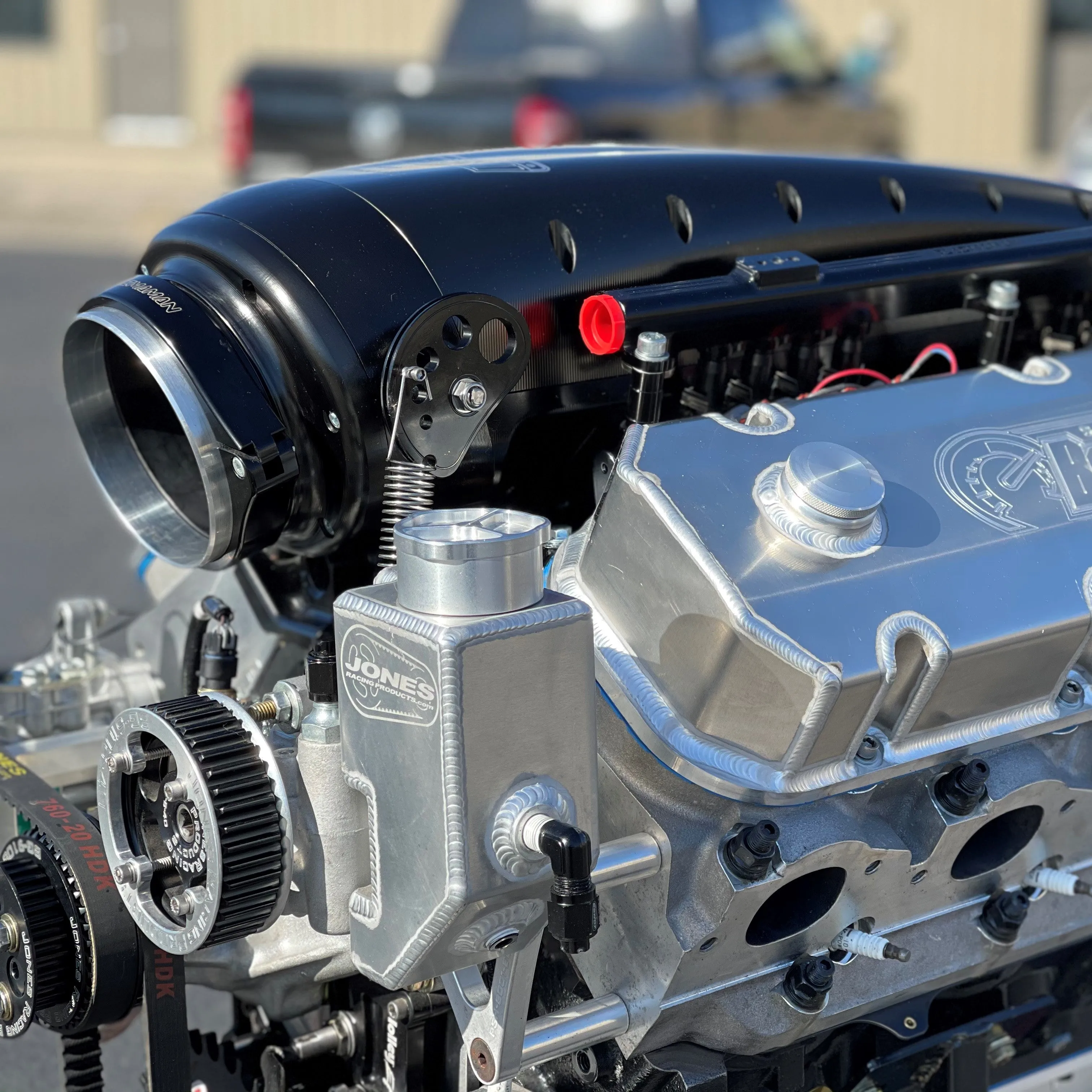 1,450hp F2 ProCharged 555ci Big Block Chevy Engine, Complete