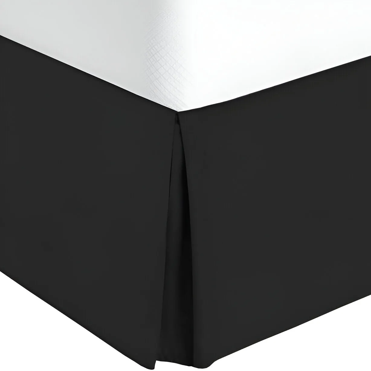 400TC Sateen Solid Cotton Tailored Bed Skirt