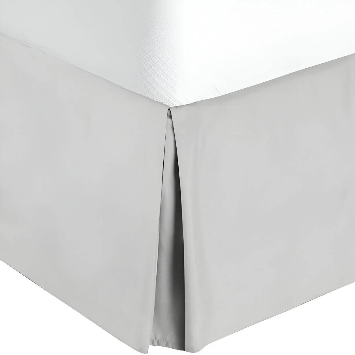 400TC Sateen Solid Cotton Tailored Bed Skirt