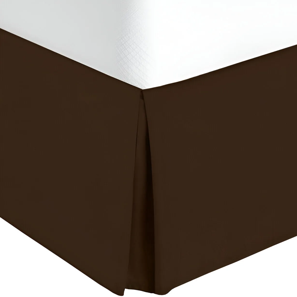400TC Sateen Solid Cotton Tailored Bed Skirt