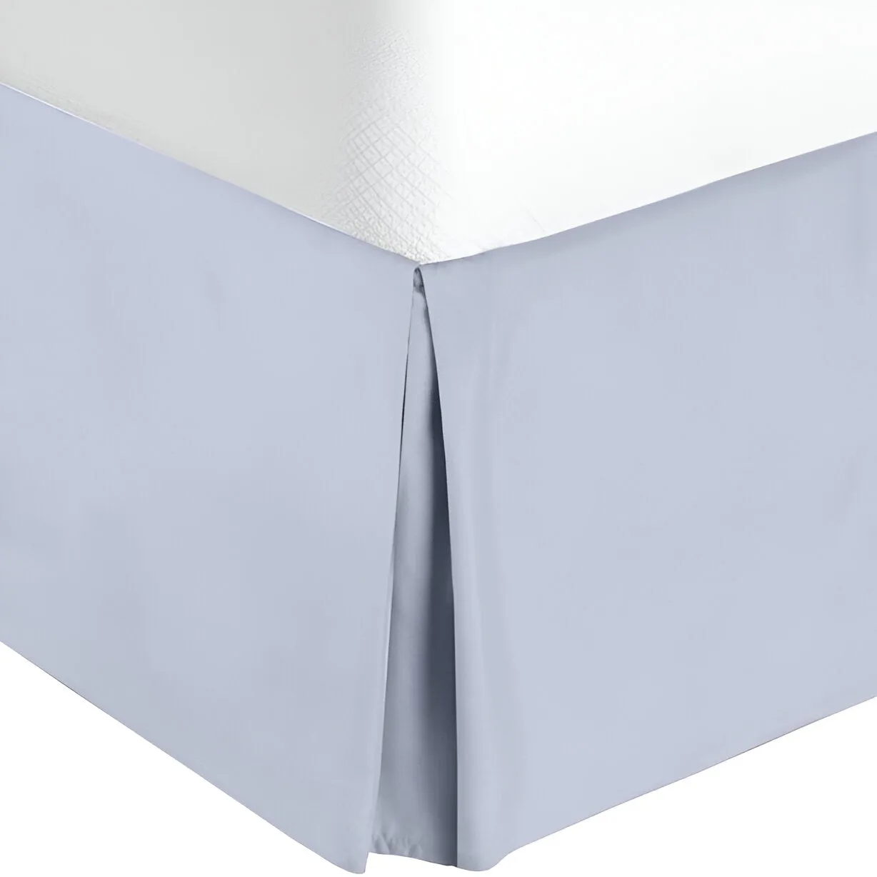 400TC Sateen Solid Cotton Tailored Bed Skirt