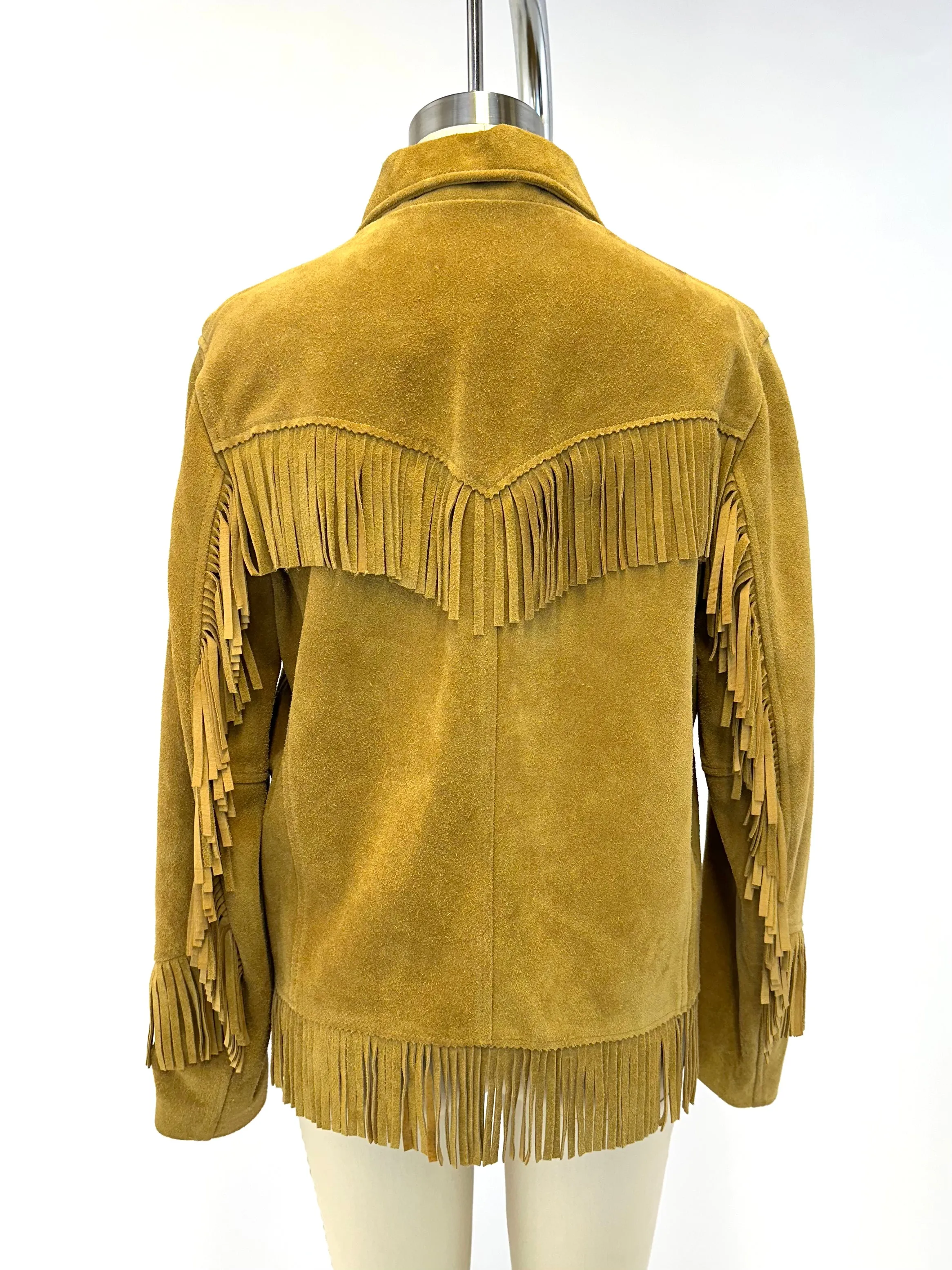 70s Suede Fringe Jacket