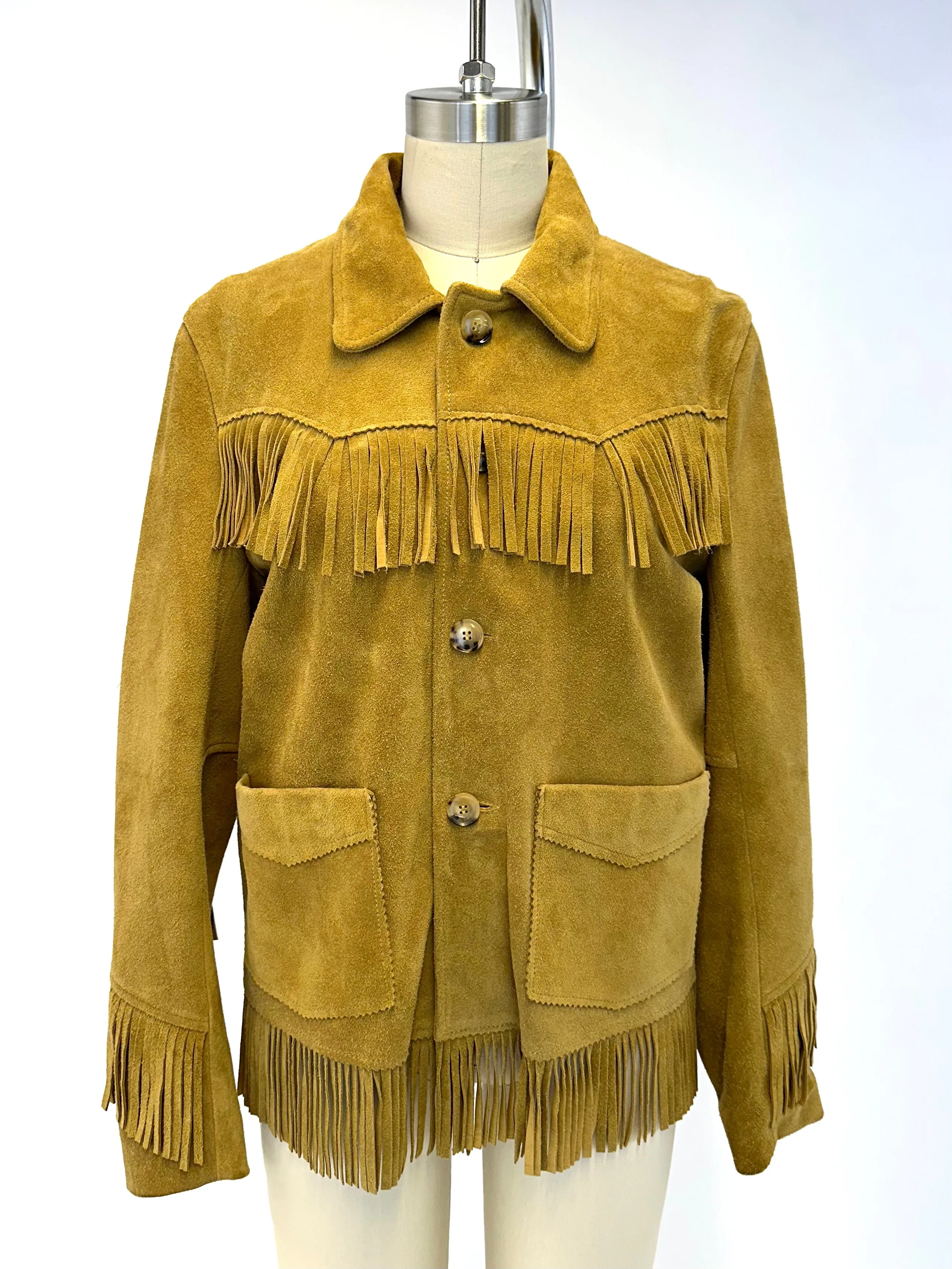 70s Suede Fringe Jacket
