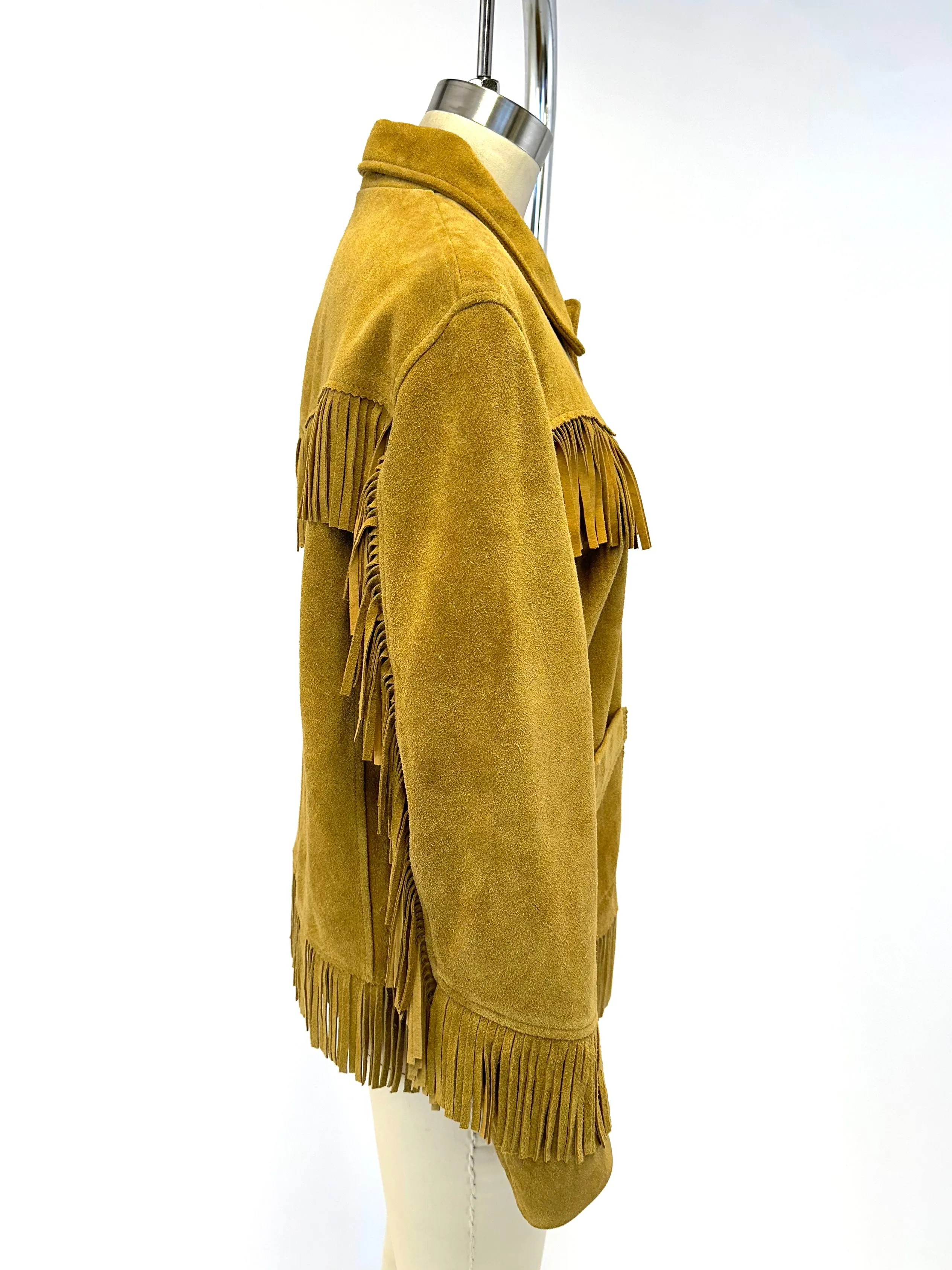 70s Suede Fringe Jacket