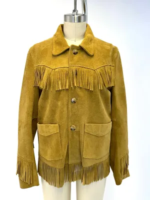 70s Suede Fringe Jacket