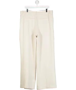 Abercrombie & Fitch Beige Sloane Tailored Wide Leg Pant W33