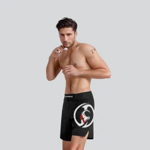 ADULT MMA SHORTS BLACK V1