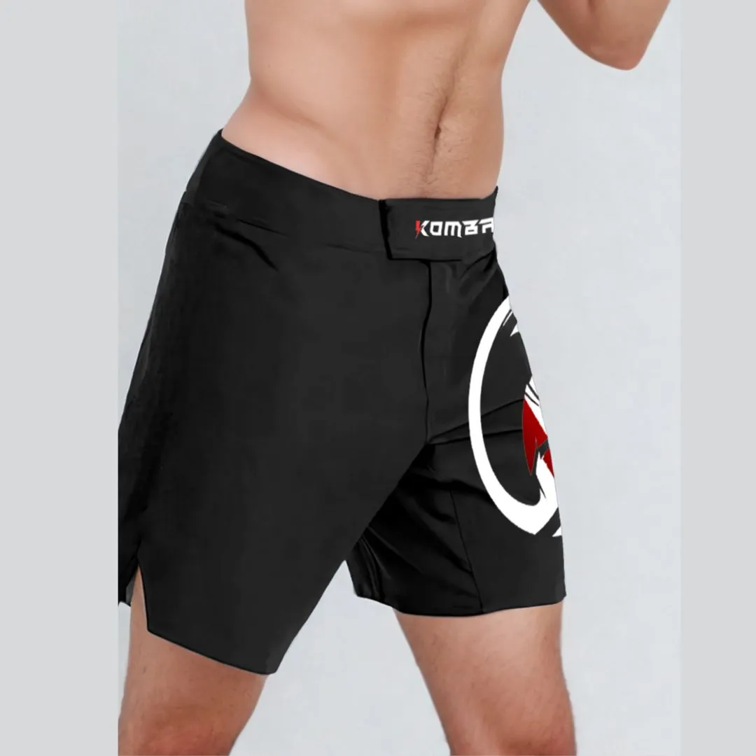 ADULT MMA SHORTS BLACK V1
