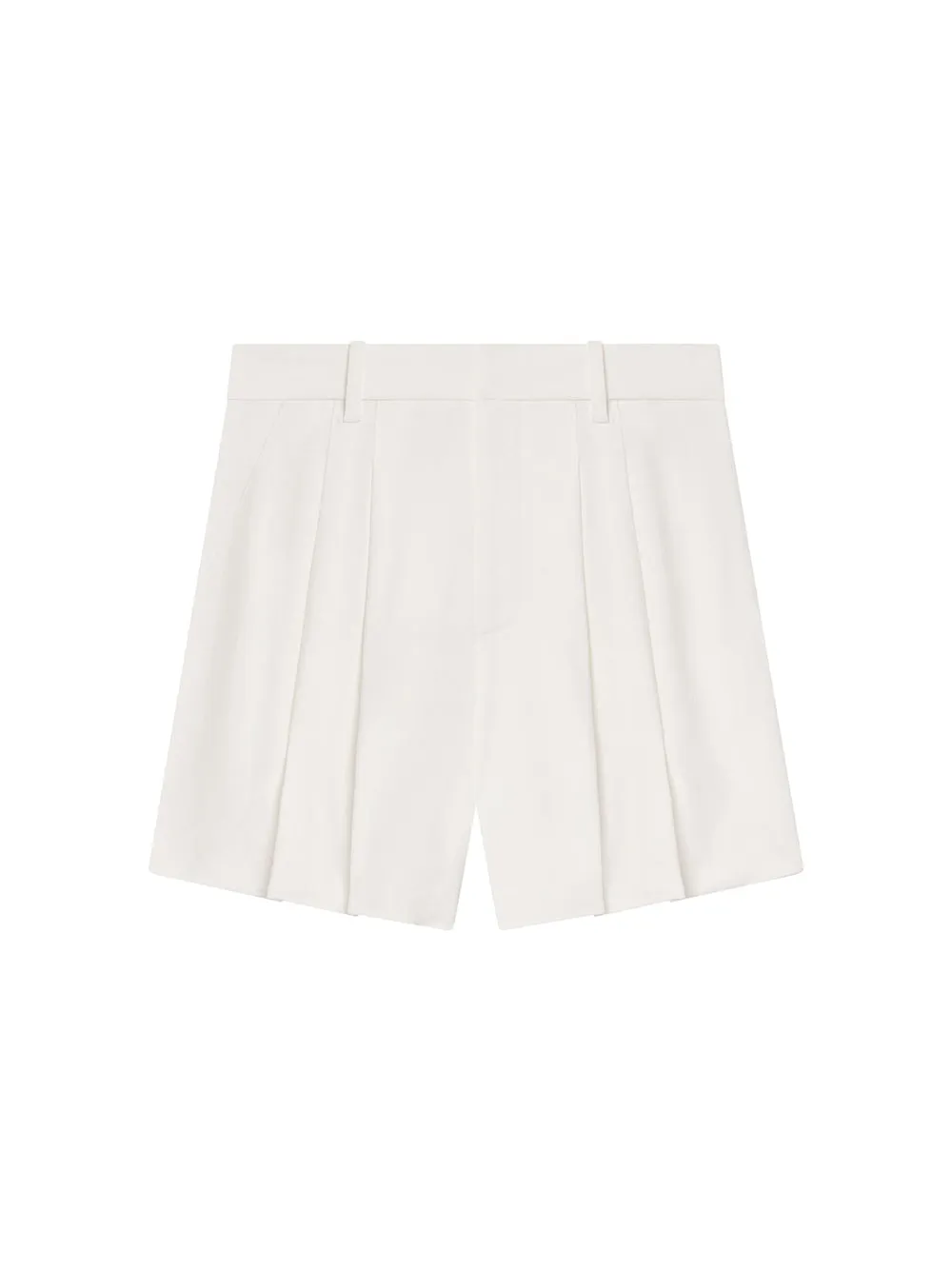 A.L.C. Charles Soft Suiting Short in White