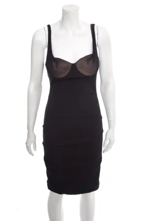 Alexander Wang Black Fitted Dress SZ 2