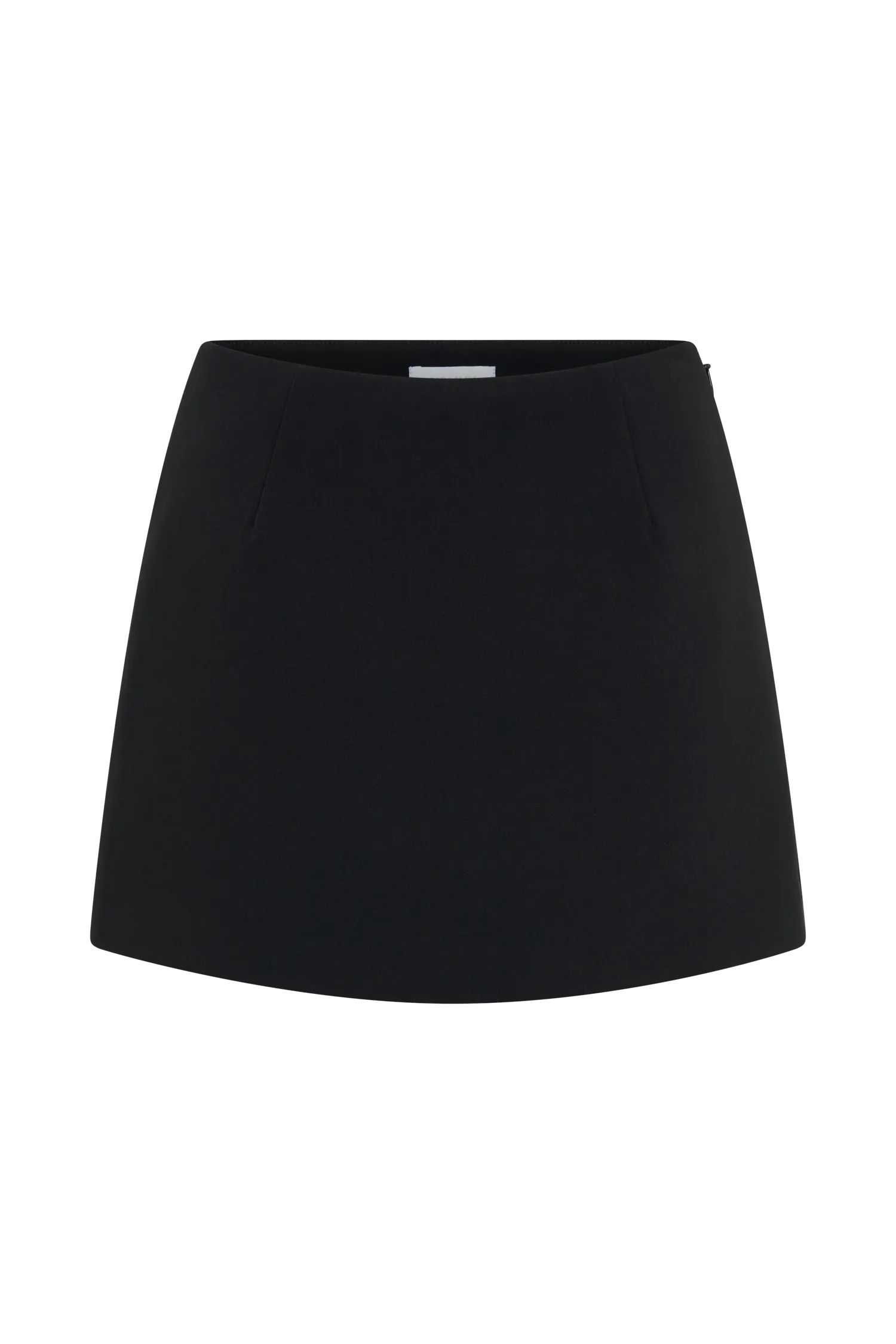 Alix Suiting Mini Skort - Black