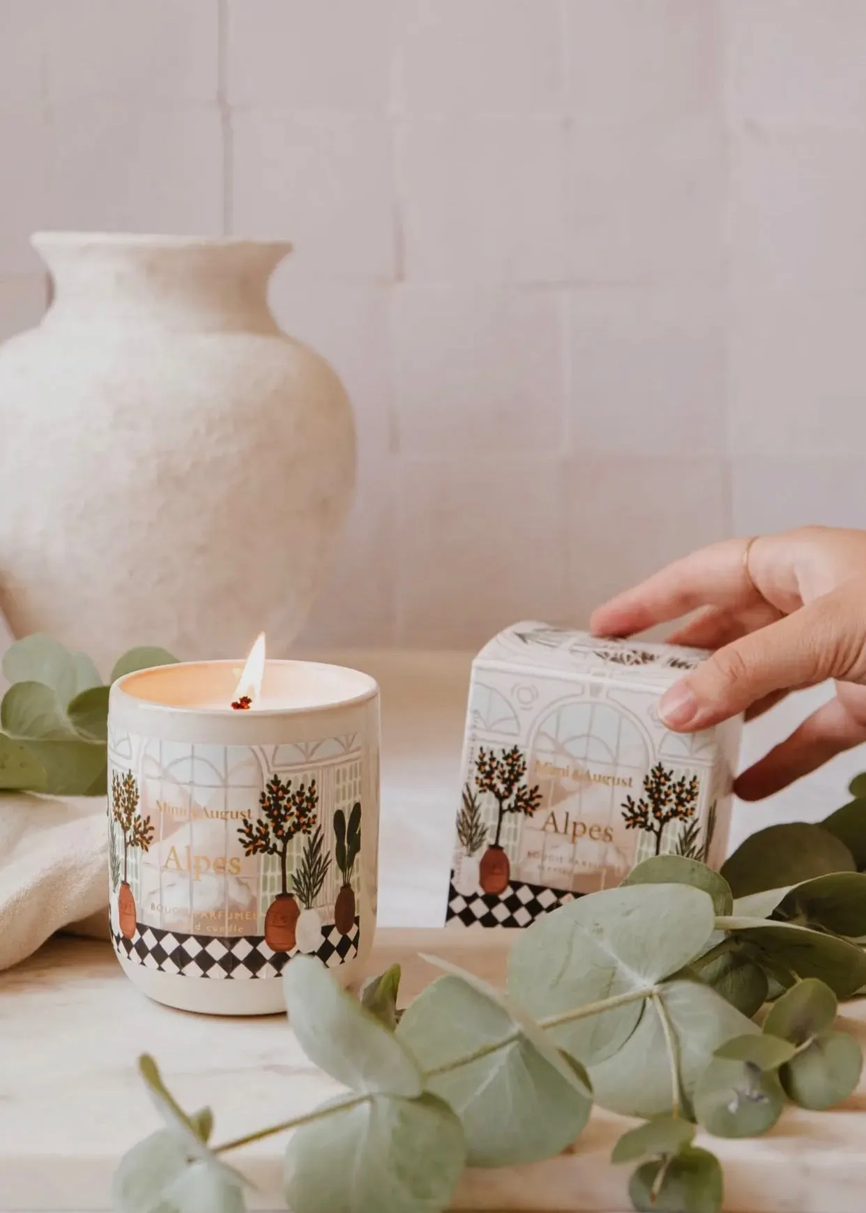 Alpes - Reusable Candle 8oz