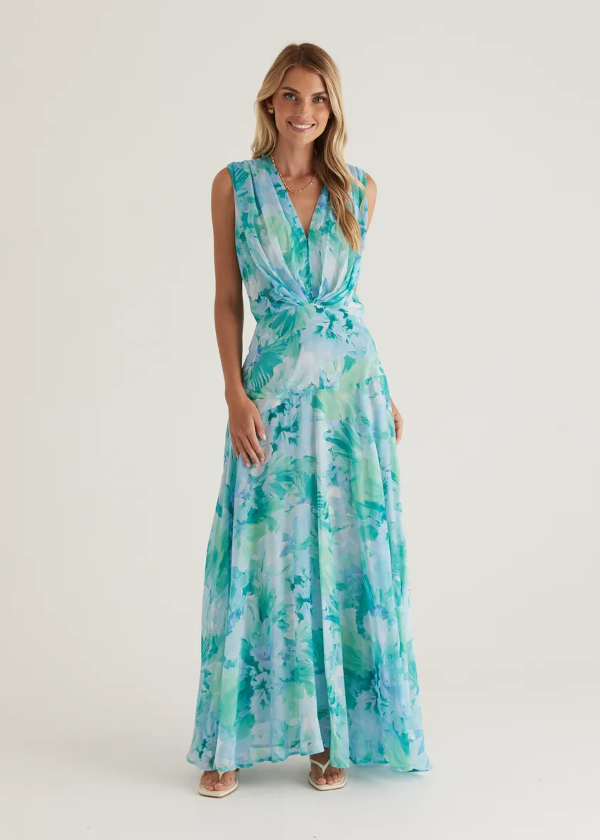 Amoureux Maxi Dress - Mint Ziah