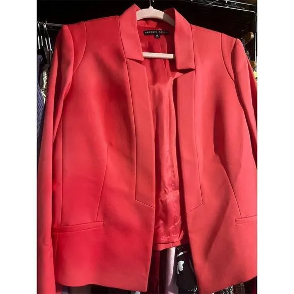 Antonio Melani Women's Multicolor Blazer Size 10 Business Tailored