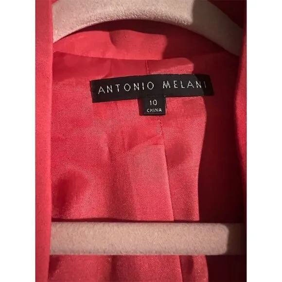 Antonio Melani Women's Multicolor Blazer Size 10 Business Tailored