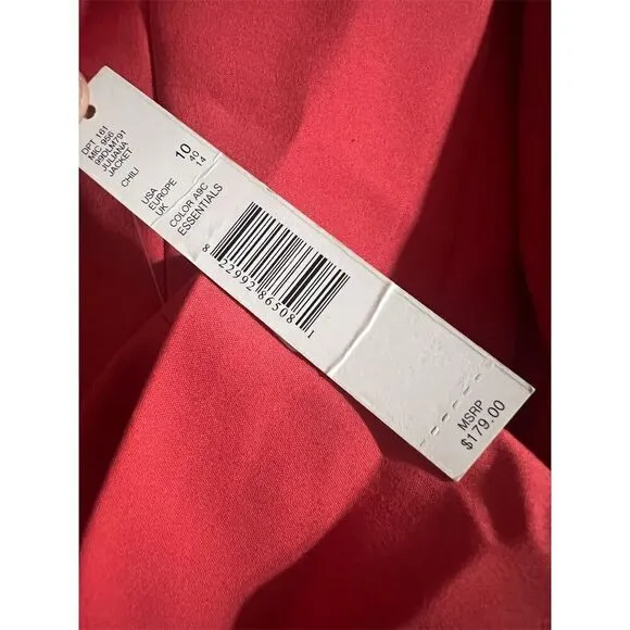 Antonio Melani Women's Multicolor Blazer Size 10 Business Tailored