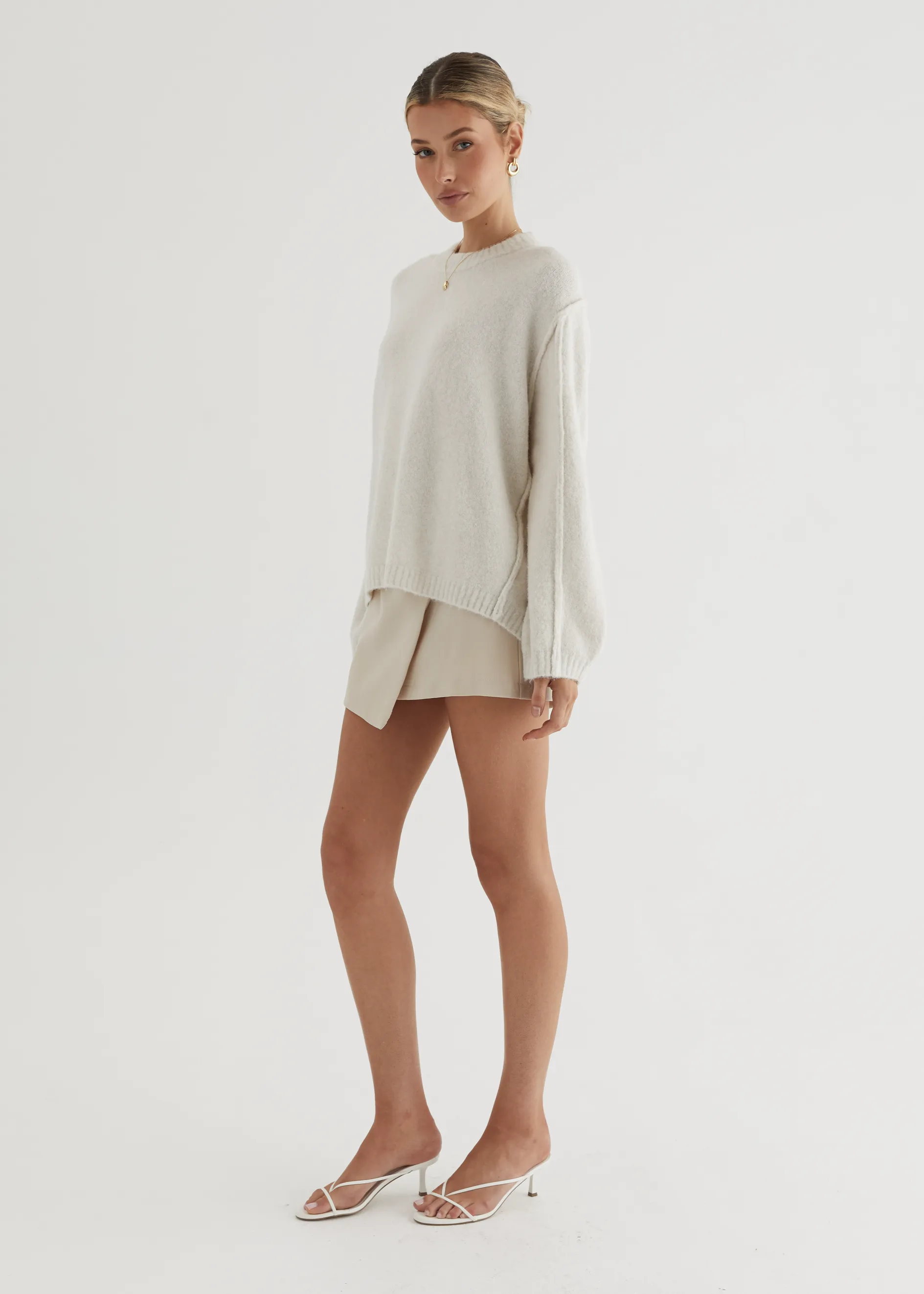 April Sweater - Cream