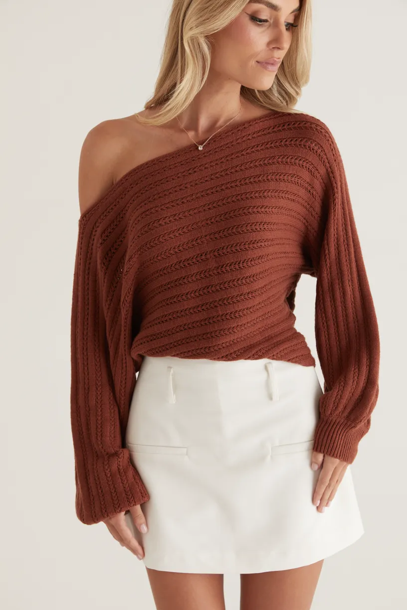 Artha Sweater - Chocolate