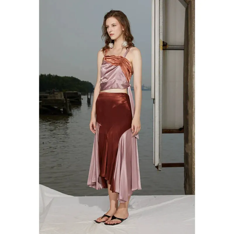 Asymmetrical A-Line Skirt