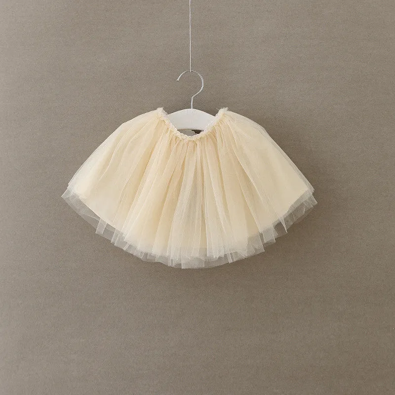 Baby Girl Pettiskirts Net Veil Skirt Kids Cute Princess Clothes Birthday Gift Toddler Ball Gown Party Kawaii TUTU Skirts