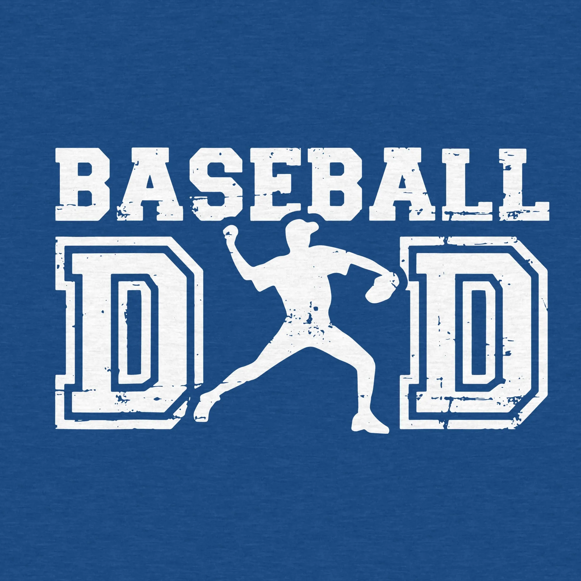 Baseball Dad - Adult Unisex Cotton/Poly Football Tee