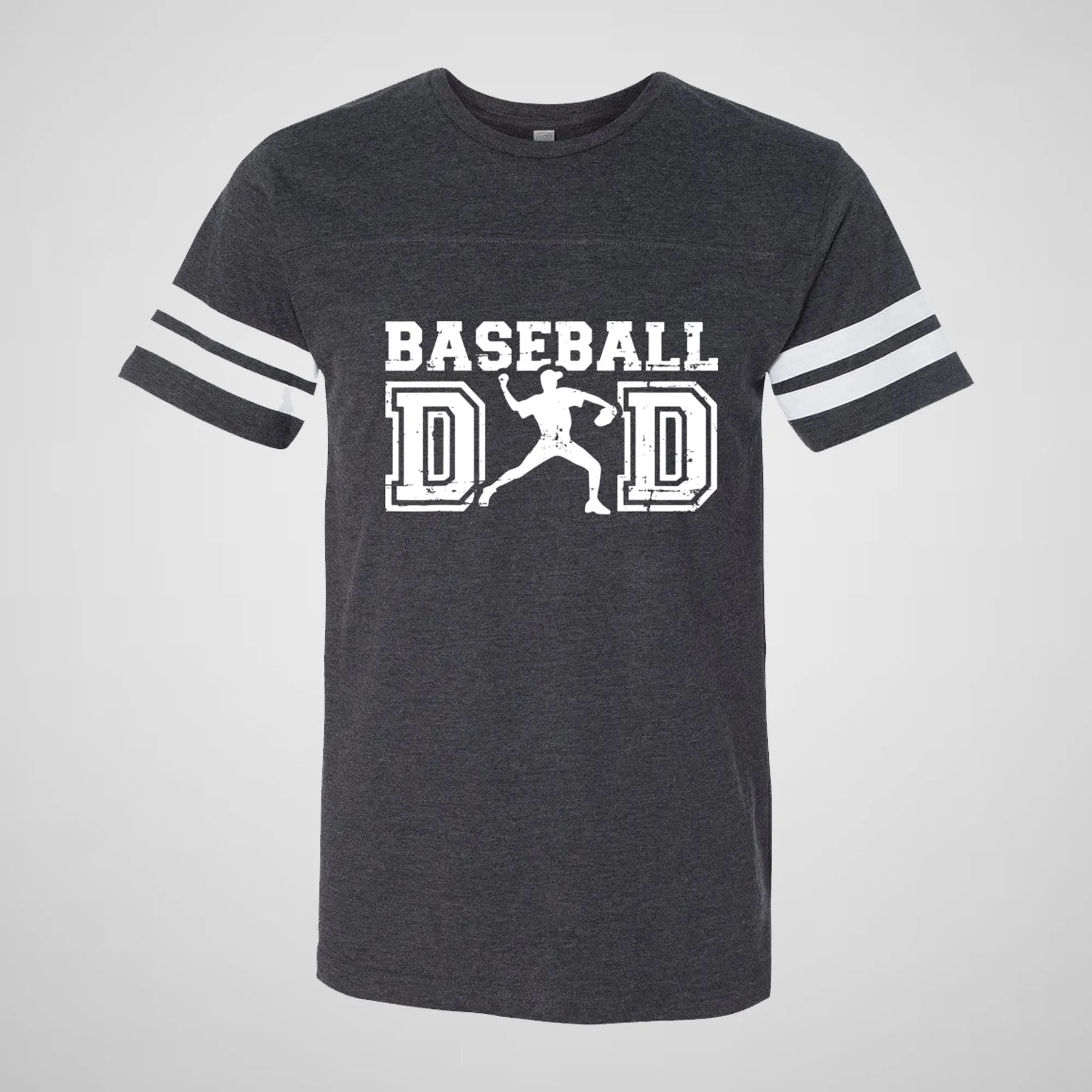 Baseball Dad - Adult Unisex Cotton/Poly Football Tee