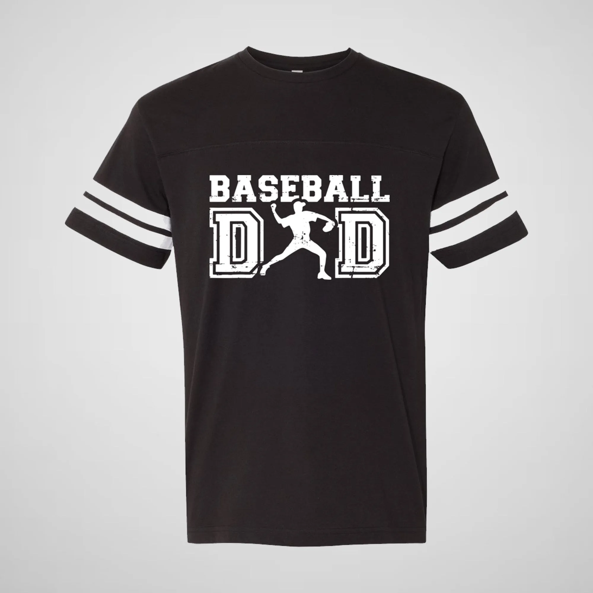 Baseball Dad - Adult Unisex Cotton/Poly Football Tee