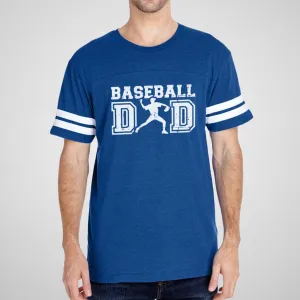 Baseball Dad - Adult Unisex Cotton/Poly Football Tee