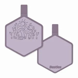 Besties Pets - Fantastic Fungi Silicone Dog ID Tag