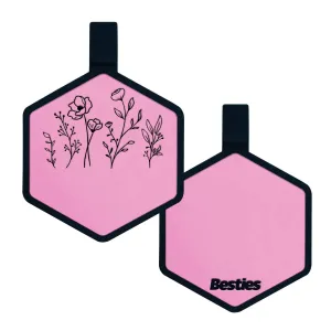 Besties Pets - Wildflowers Silicone ID Tag