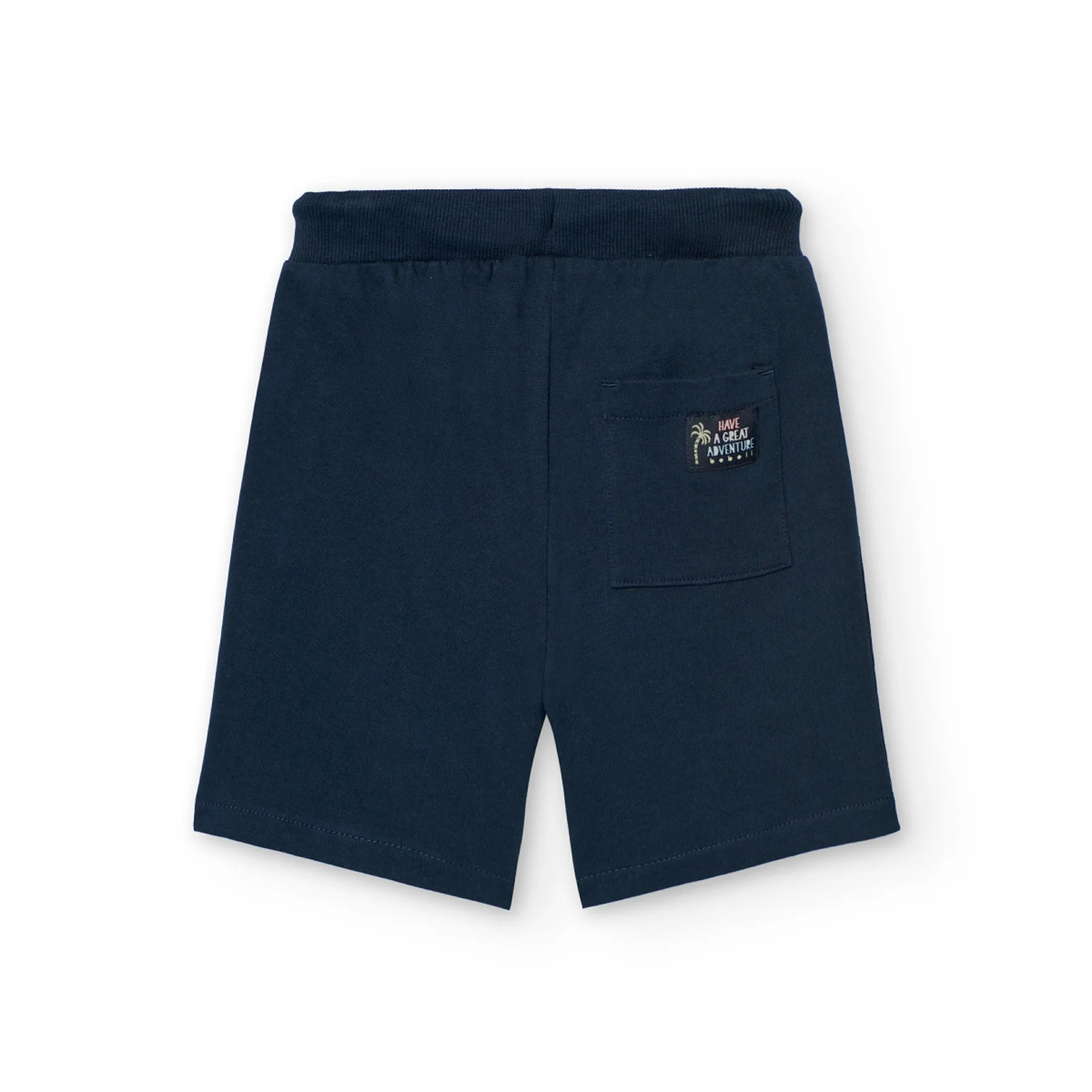Boboli Navy Stripe Shorts