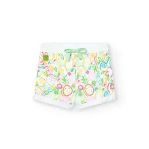Boboli Pineapple Print Shorts