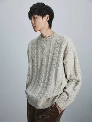 Cable-Knit Sweater