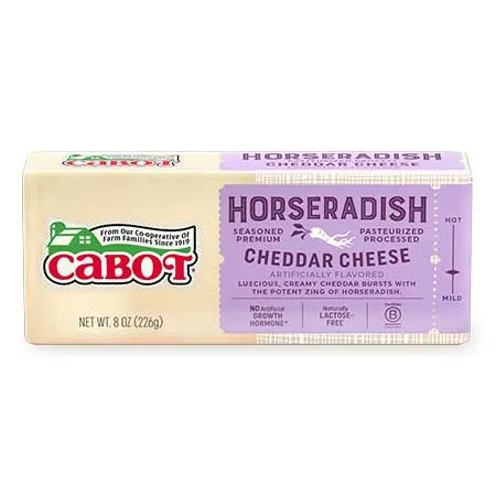 Cabot Horseradish Cheddar Cheese 8oz