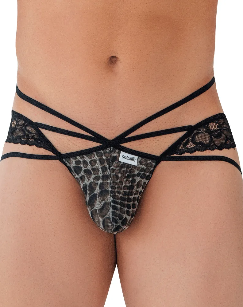 Candyman 99578 Mesh-lace Bikini Print