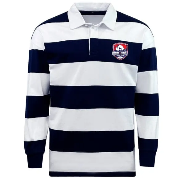CenCal Youth U10 Classic Long Sleeve Hooped Rugby Jersey