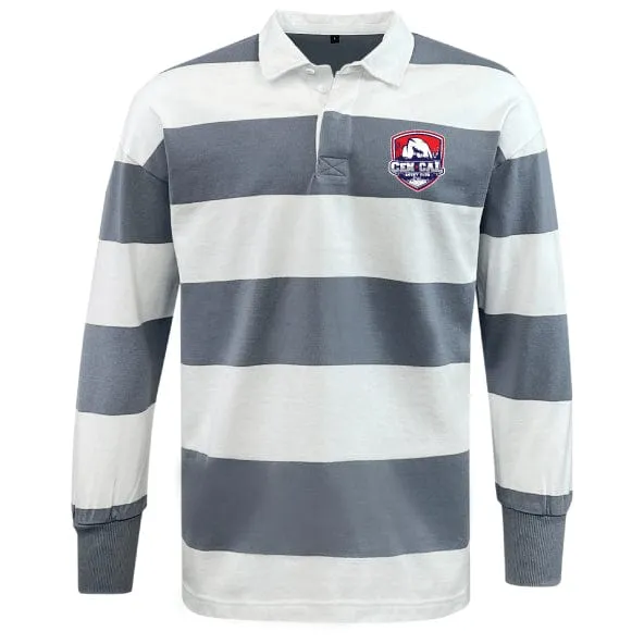 CenCal Youth U10 Classic Long Sleeve Hooped Rugby Jersey