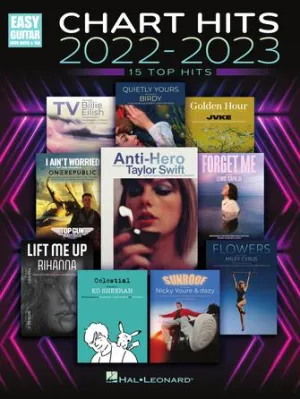 Chart Hits 2022-2023 - Easy Guitar