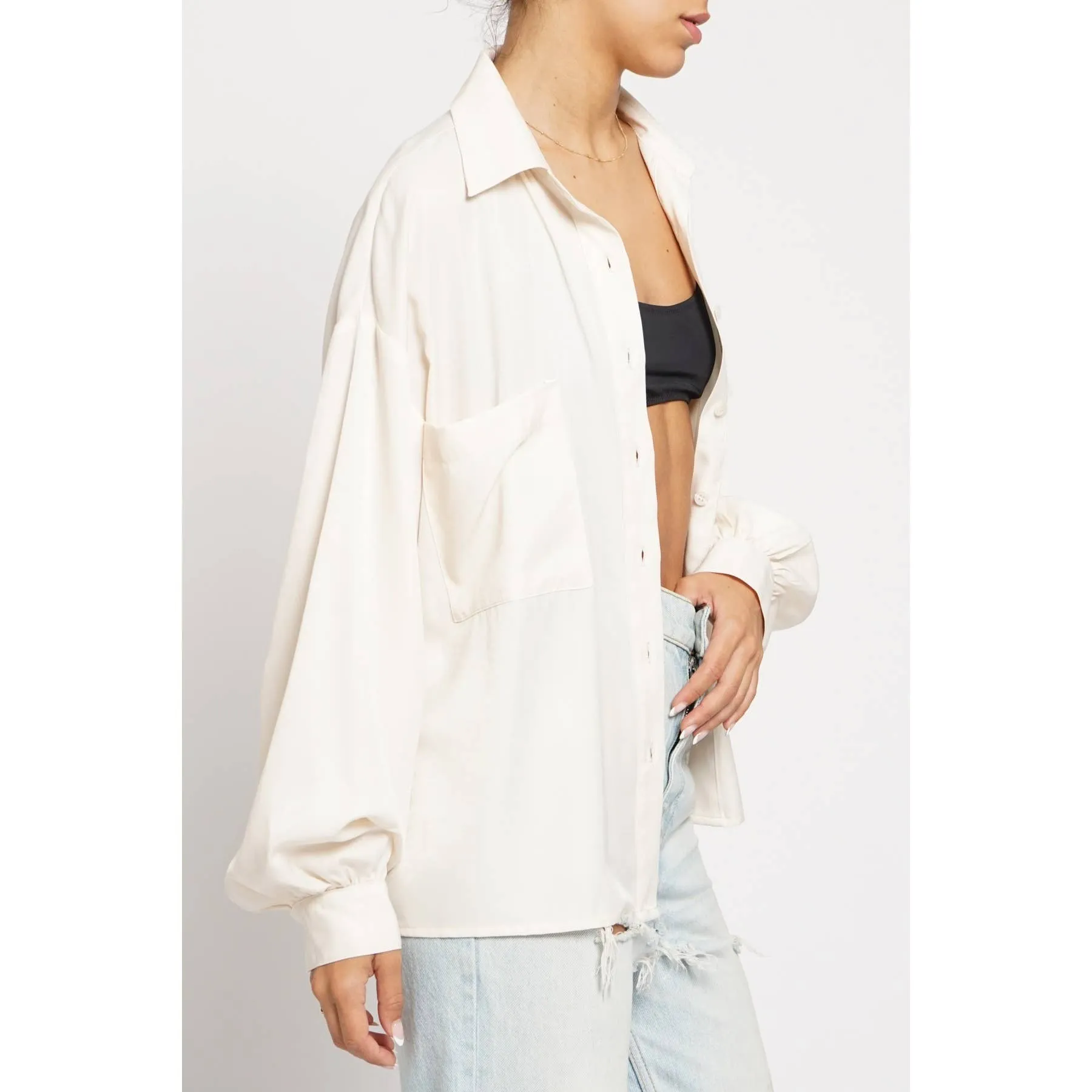 CHLOE BUTTON DOWN SHIRT