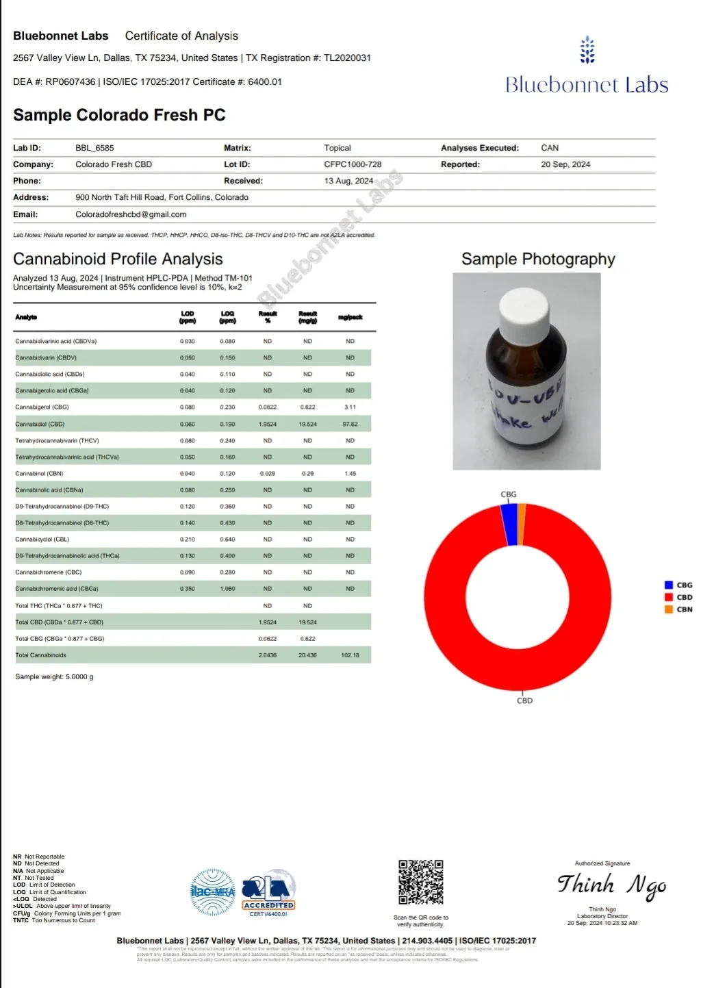 Colorado Fresh CBD - Pain Elimination Bundle