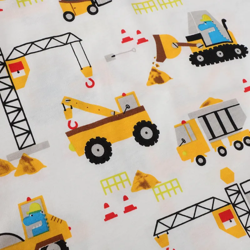 Construction Print Short Sleeve T-Shirt