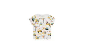 Construction Print Short Sleeve T-Shirt