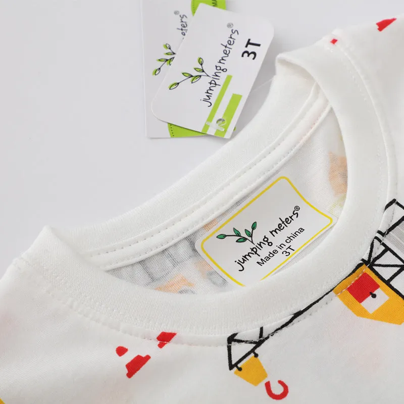 Construction Print Short Sleeve T-Shirt