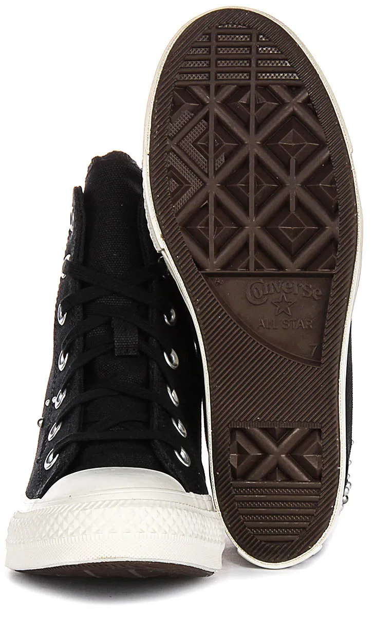 Converse All Star Wedge A12514C In Black White