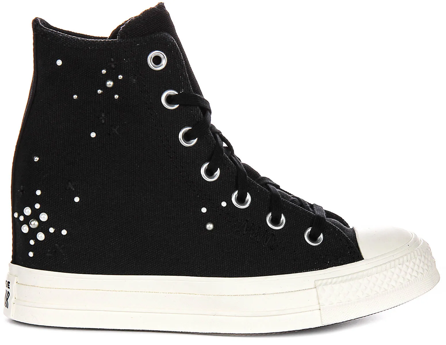 Converse All Star Wedge A12514C In Black White
