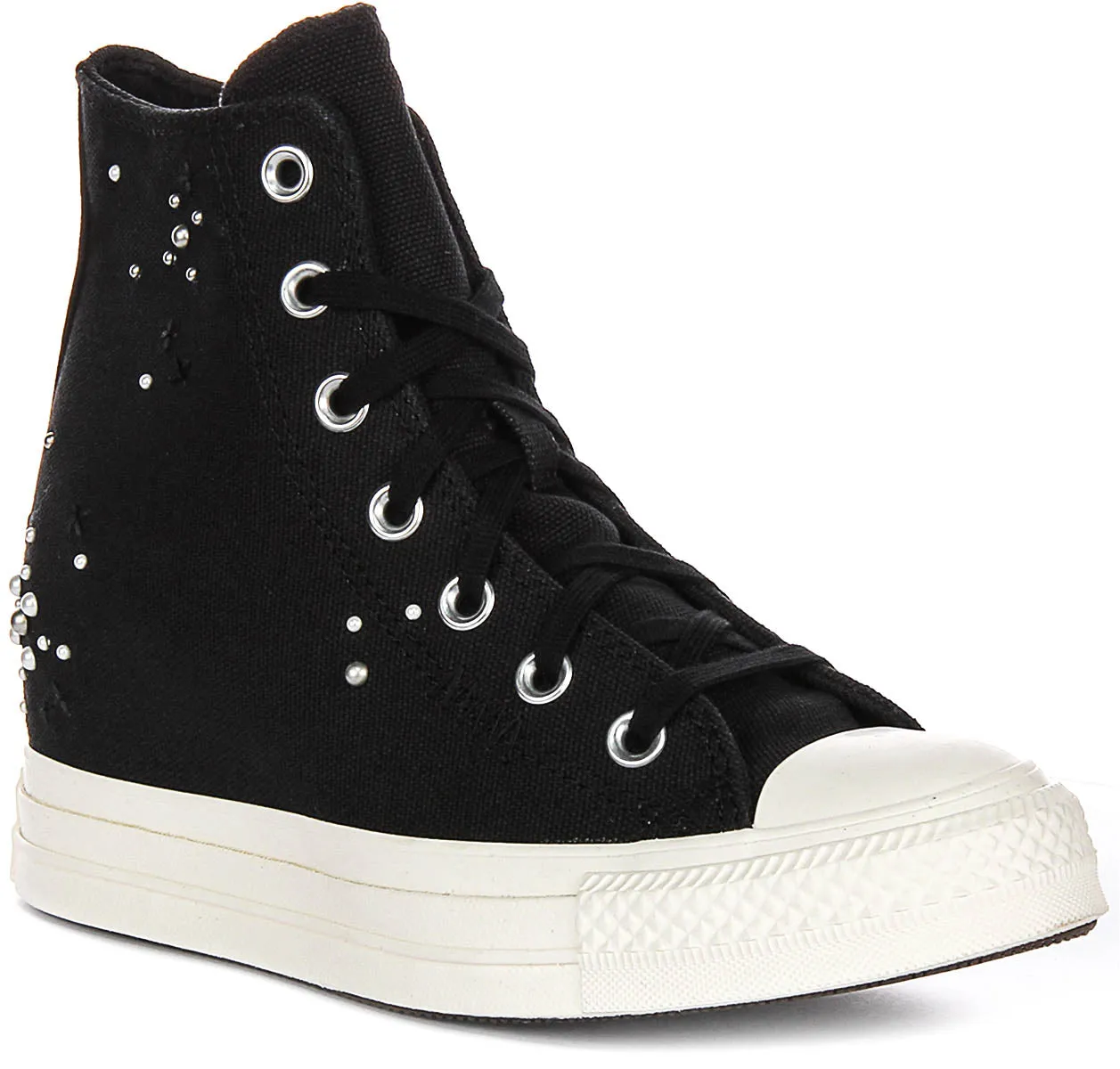 Converse All Star Wedge A12514C In Black White