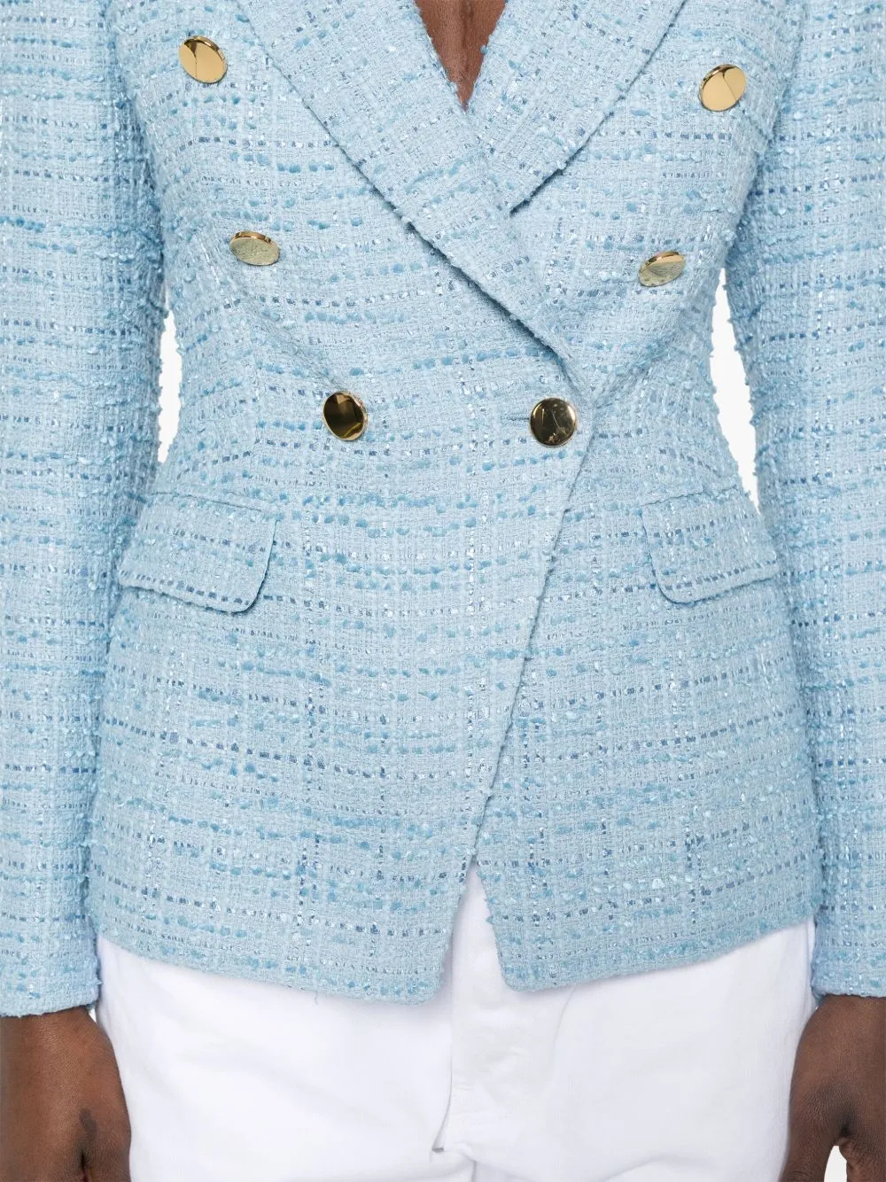 Cotton single-breasted jacket