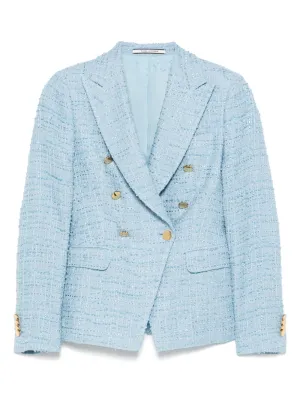 Cotton single-breasted jacket