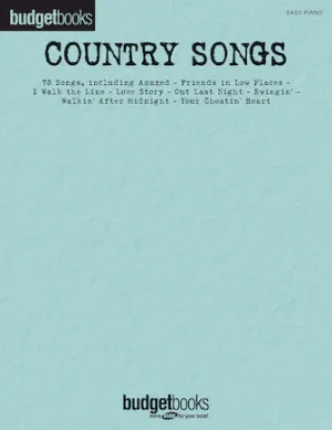 Country Songs (Easy Piano)